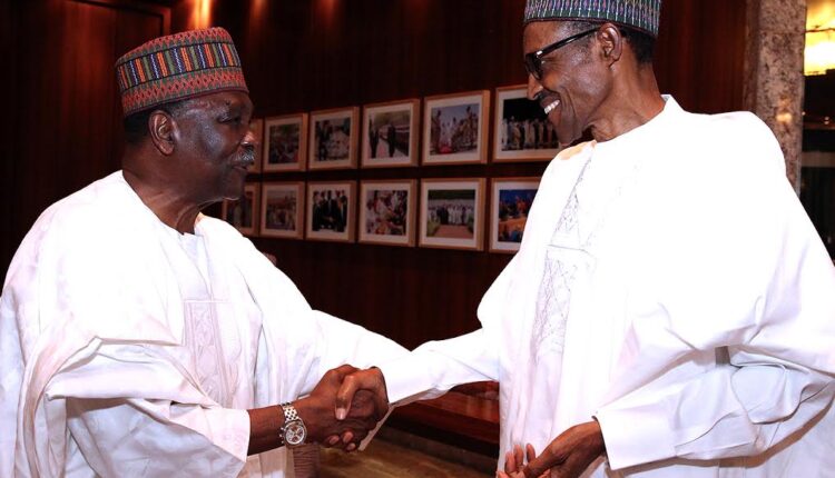 Buhari celebrates Gowon at 90