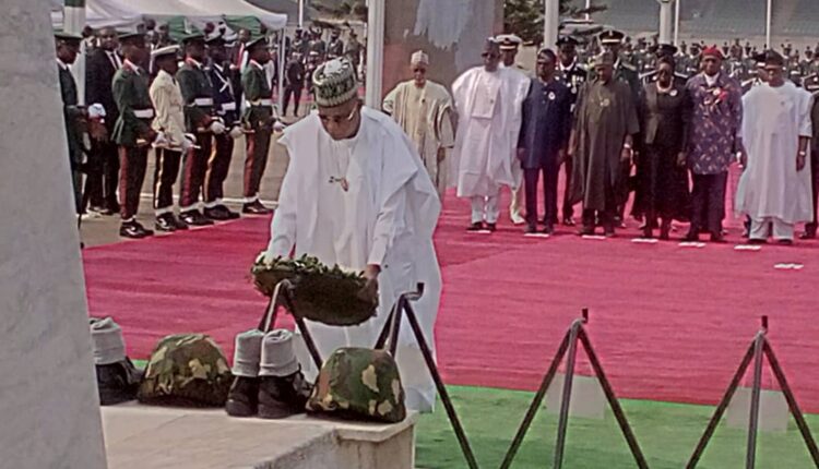 VP Shettima Leads Nation to Honour Fallen Heroes at 2025 Armed Forces Remembrance Day