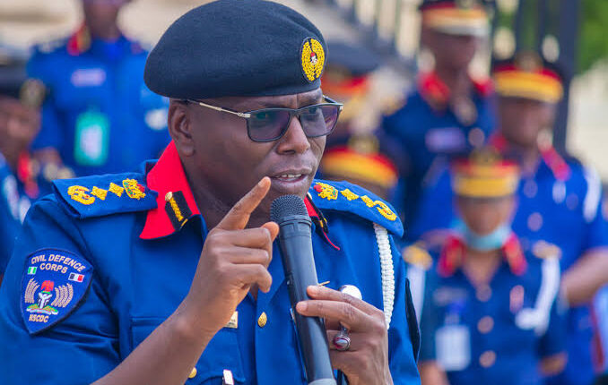 Dr Ahmed Audi, Commandant-General (CG), Nigeria Security and Civil Defence Corps (NSCDC)