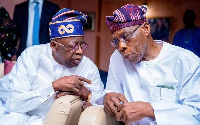Tinubu pays tribute to Obasanjo at 88