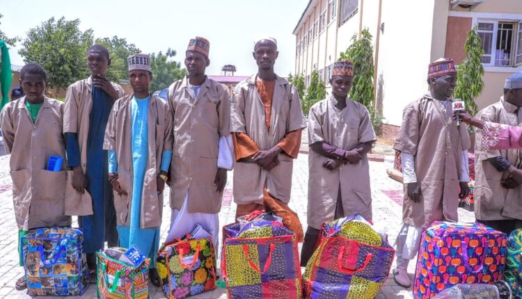 Zulum Empowers 150 Tsangaya Youths with Vocational Tools, Warns Against Almajiri Abuse