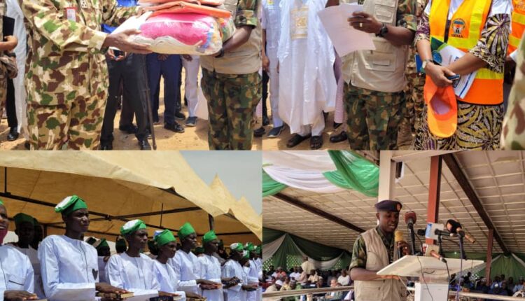 NEMA donates food, non-food items to de-radicalised ex-insurgents