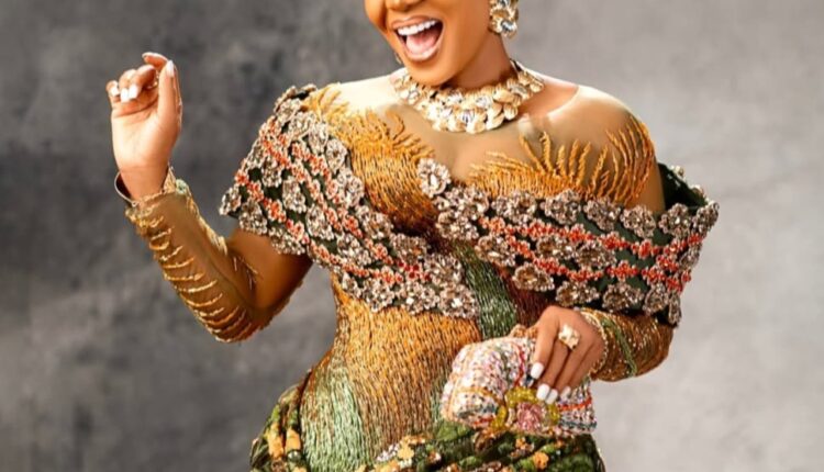 Iyabo Ojo Dazzles in First Look as Mother of the Bride at Priscilla’s Wedding