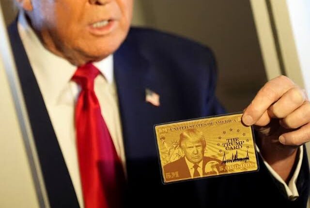 Trump Unveils 'Gold Card' for Wealthy Immigrants' Stay