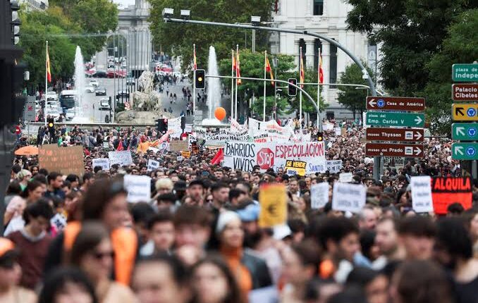Thousands Rally Across Spain Against Deepening Housing Crisis