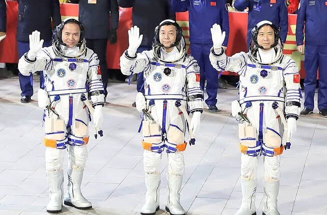 China Sends 3 Astronauts to Tiangong Station in Crew Rotation
