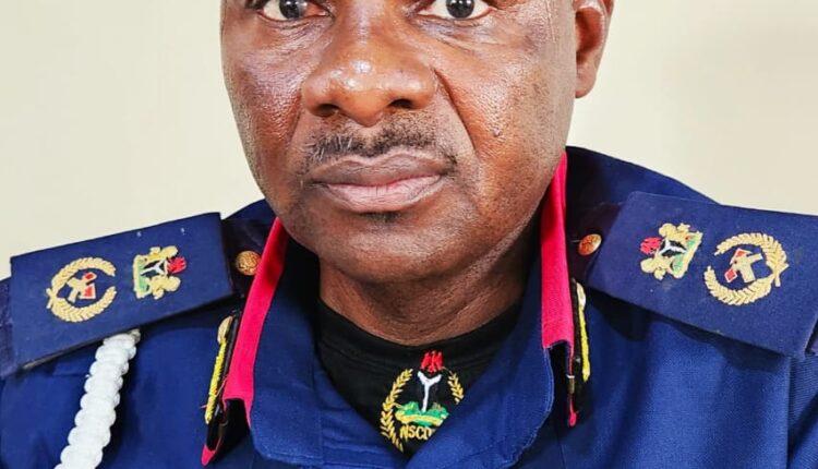 NSCDC Commandant visits other security agencies to improve security in Gombe