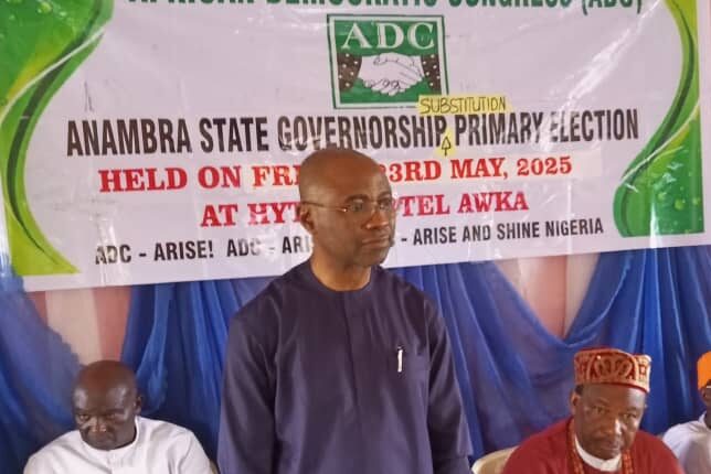 ADC Governorship Candidate Steps Down in Anambra, Hands Over to Nwosu