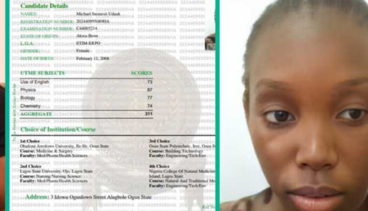 JAMB Candidate’s Score Drops from 311 in 2024 to Shocking 148 in 2025
