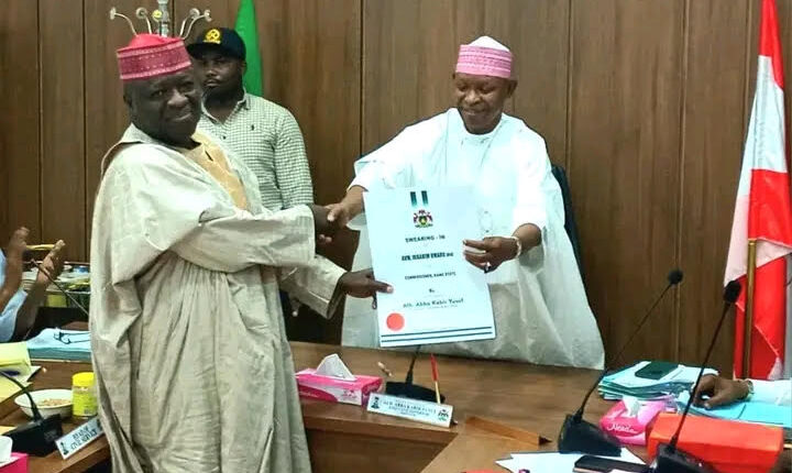 AVM Umaru Sworn In as Kano’s Internal Security Commissioner