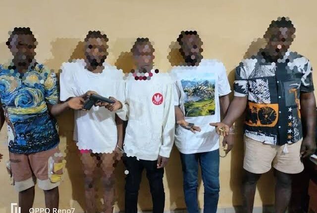 5 Suspected Cultists Arrested, Firearms Recovered in Akwa