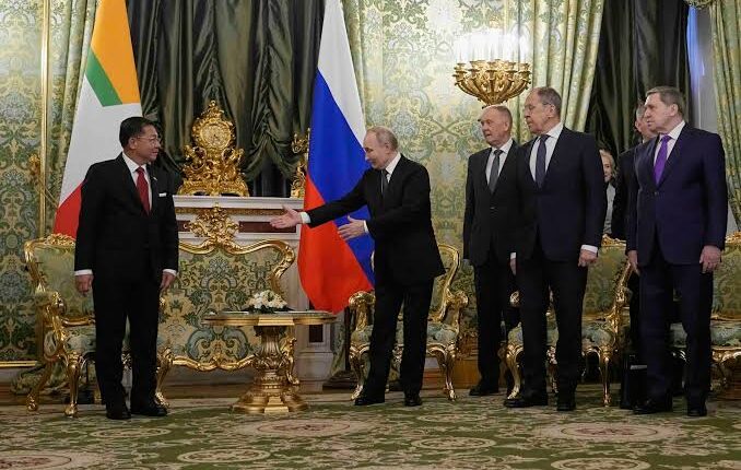 Myanmar Junta Leader Attends Russia's WWII Parade Amid Deepening Moscow Ties
