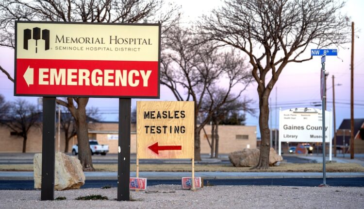 US Measles Cases Top 1,000 for First Time Since 2019 - CDC