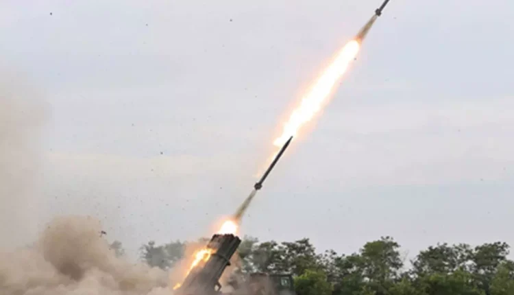 North Korea Fires 10 Rockets into Yellow Sea After Trilateral Air Drills