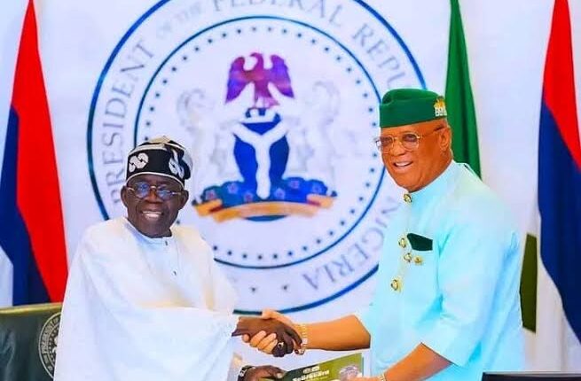 Tinubu Welcomes Gov. Eno to APC, Pledges Stronger Federal Backing for Akwa Ibom