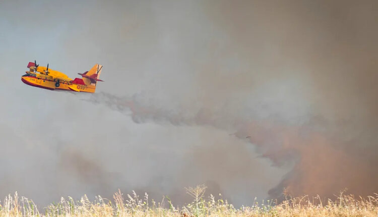 Wildfire Near Madrid Blankets Spanish Capital in Thick Smoke