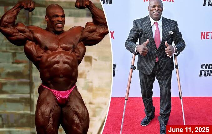 Legendary Bodybuilder Ronnie Coleman Hospitalized with Serious Medical Condition