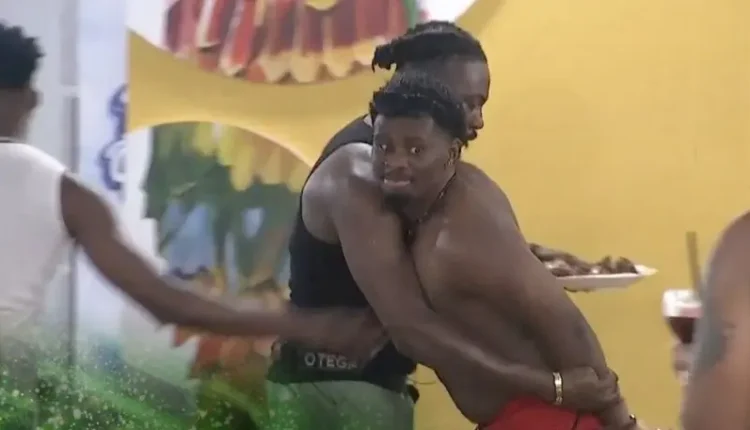 Chicken Chaos: BBNaija Housemates Jason and Victory in Heated Clash