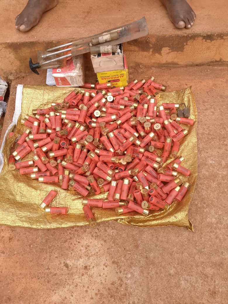 65-Year-Old Man Caught with 1,100 Rounds of Live Ammunition in Anambra