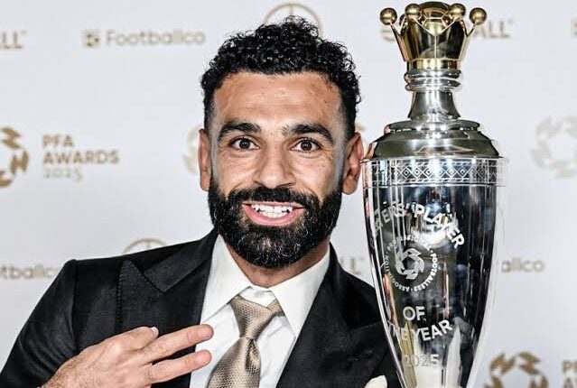 Mohamed Salah Makes History with Third PFA Player of the Year Award After Sensational Season