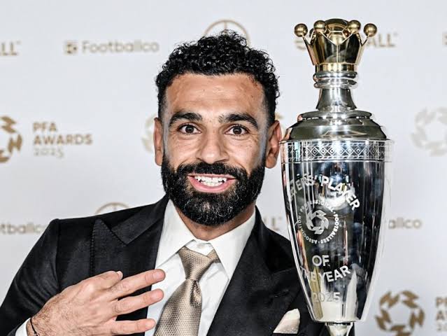 Mohamed Salah Makes History with Third PFA Player of the Year Award After Sensational Season