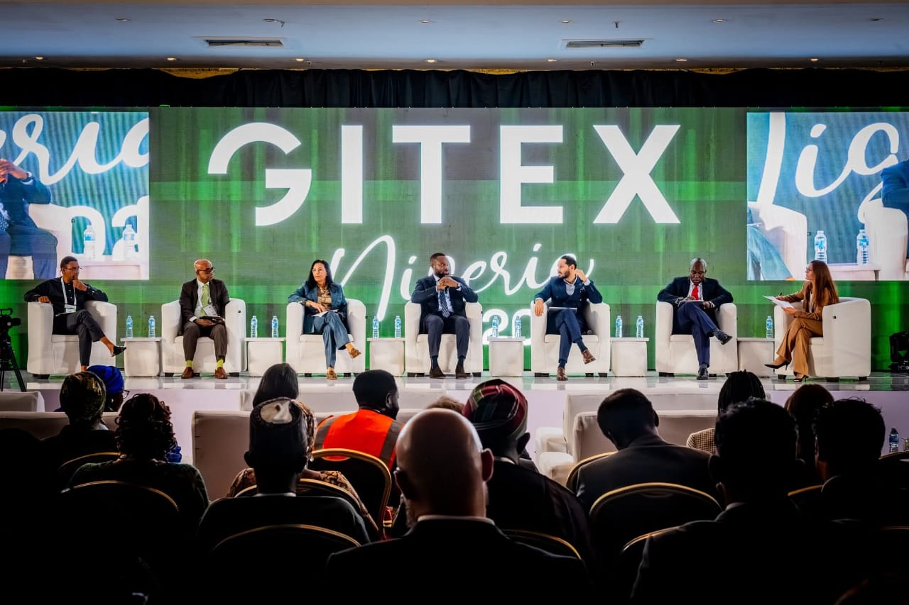 Tijani, Sanwo-Olu, NITDA boss, Global Tech Leaders Chart Africa’s Digital Future at GITEX Nigeria 2025
