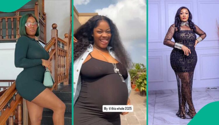 Ex-BBNaija Star Lucy Edet Reveals Pregnancy, Flaunts Baby Bump