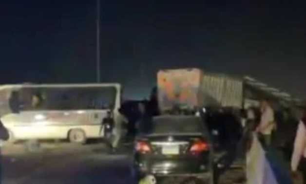 2 killed, 41 injured in multi-vehicle crash on Cairo-Suez highway