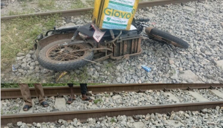 Dispatch Rider Crushed to Death by Train at Ikeja Railway Crossing