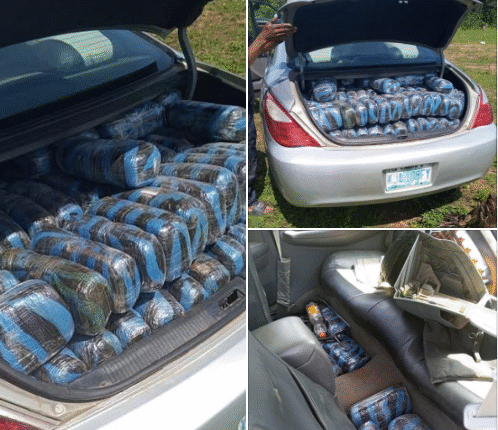 Troops intercept hard drugs as trafficker abandons vehicle in Nasarawa