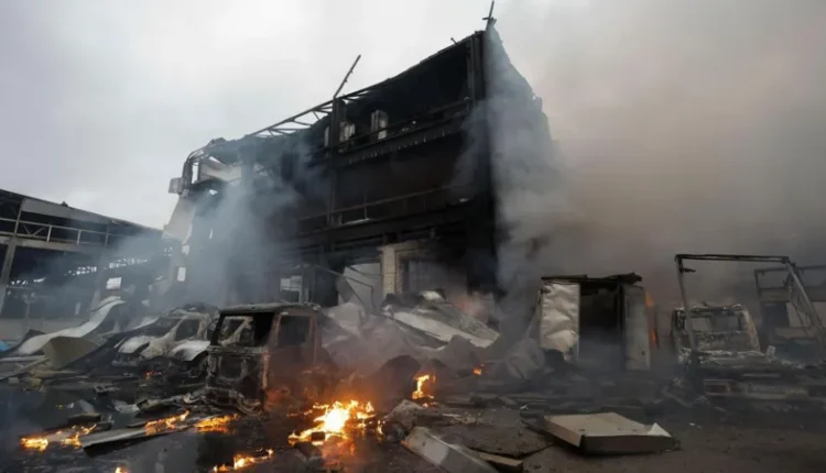 4 children among 14 injured in Russian airstrike on Kyiv, officials say