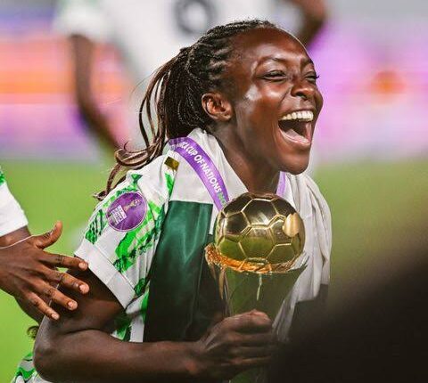 Super Falcons defender Michelle Alozie shortlisted for 2025 FIFPRO Women’s World XI