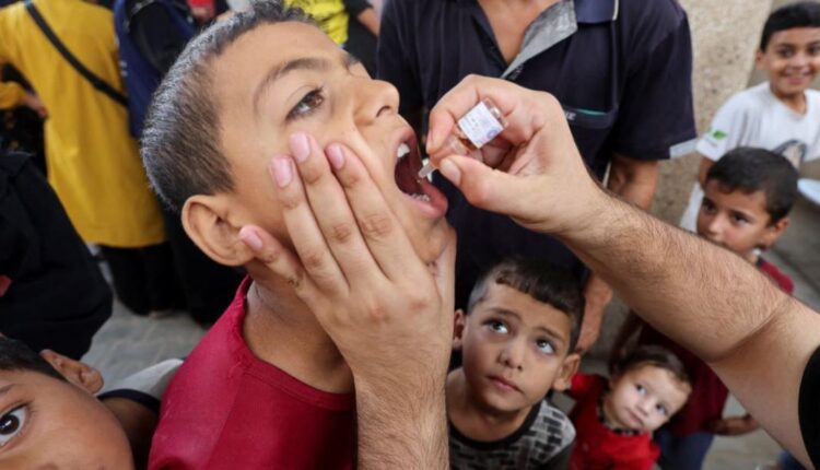 UN Begins Emergency Vaccination Drive for 44,000 Children in Gaza