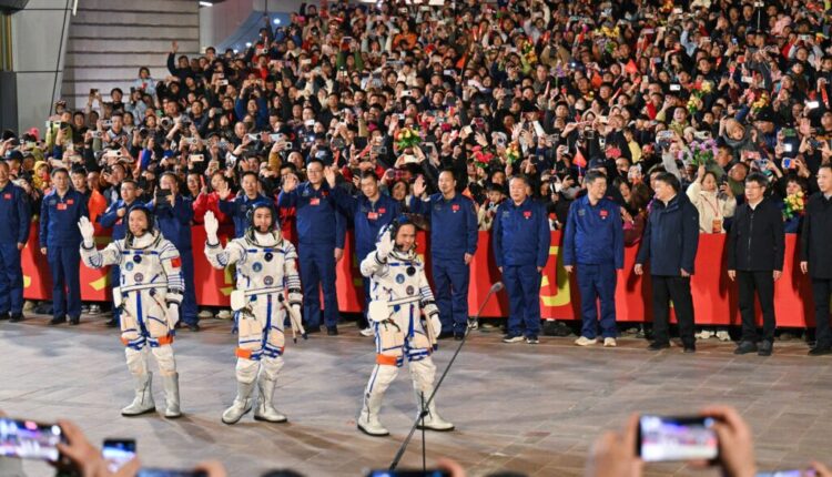 China launches youngest astronaut and lab mice to Tiangong space station