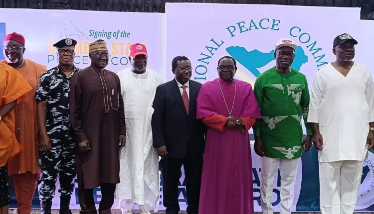 Anambra Guber: Soludo, other candidates sign peace accord
