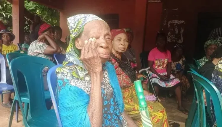 96-year-old woman weeps after being denied voting in Anambra election