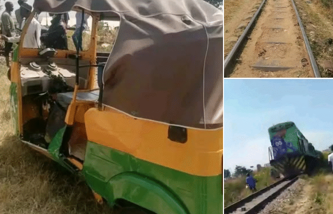 Train Accident in Plateau Claims Tricycle Rider, Passenger