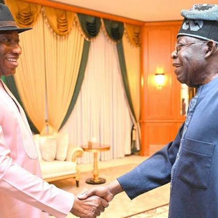 Tinubu Meets Goodluck Jonathan After Return From Guinea-Bissau Amid Political Turmoil
