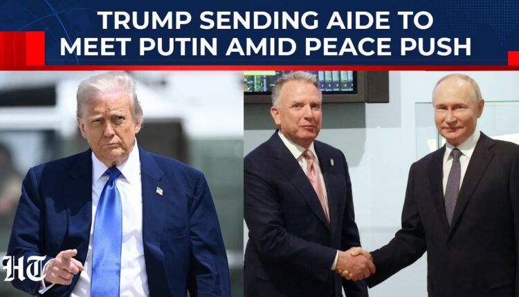 Trump Sends Envoy to Moscow as US Pushes to Finalize Ukraine Peace Deal