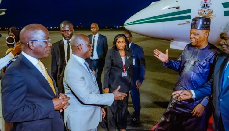Shettima arrives in Ivory Coast for Ouattara’s inauguration