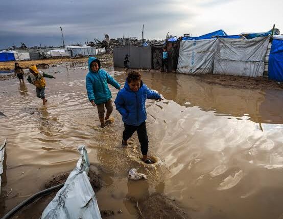 Heavy rains kill at least 10 in Gaza as WHO warns of health crisis
