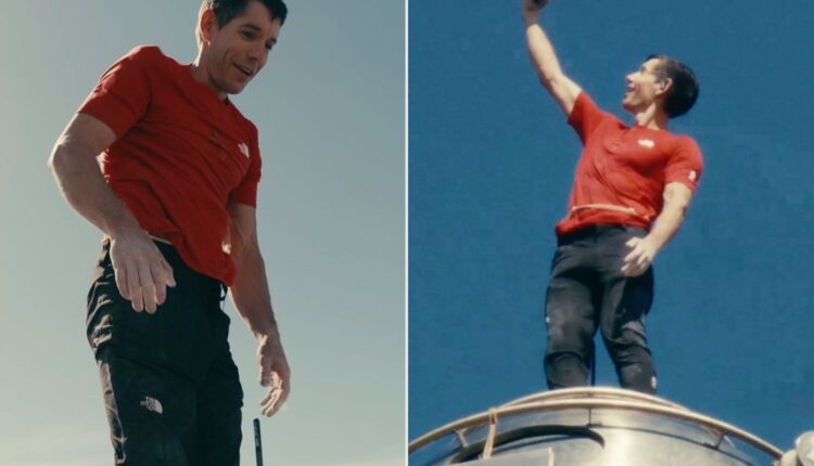 American Climber Alex Honnold Scales Taipei 101 Without Ropes