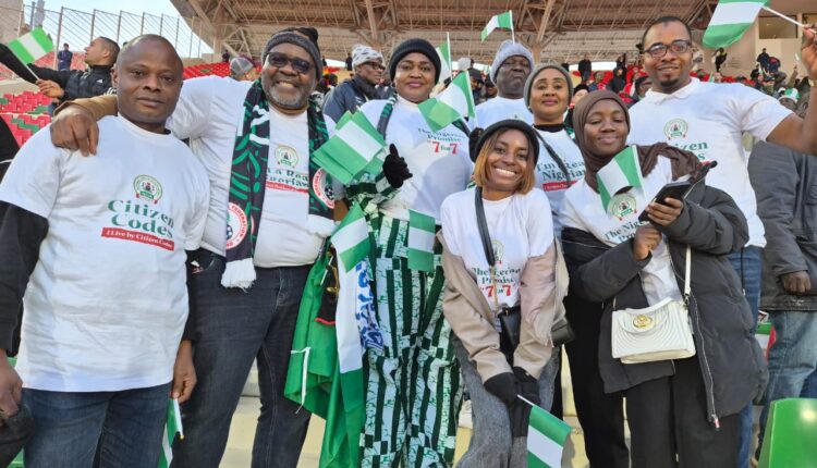 AFCON: NOA CALLS ON NIGERIANS TO SUSTAIN PATRIOTISM, UNITY AS SUPER EAGLES DEFEAT UGANDA