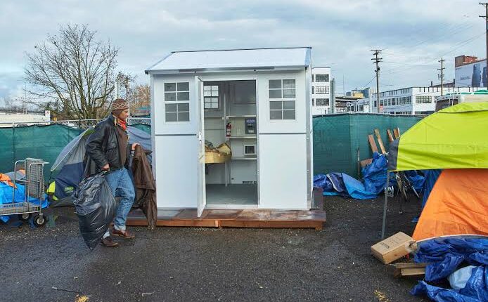 Portland to evict nearly 100 residents from tiny-house homeless villages over stay limits