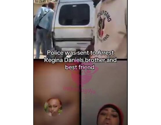 Regina Daniels’ brother arrested during live video in Lagos