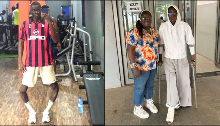 Baddy of Lagos Takes First Steps After Orthopedic Surgery in Egypt