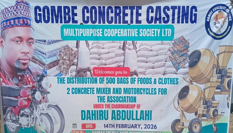Ramadan: Association supports 3,000 Gombe residents with food items, clothes, others
