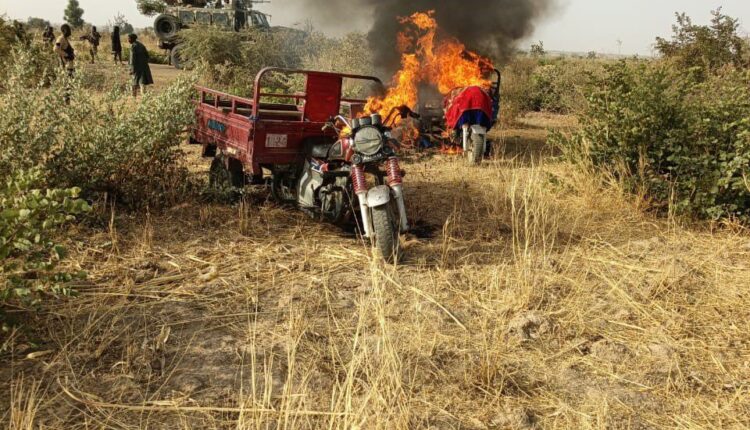 Troops kill 29 terrorists in coordinated operations across Borno, Yobe