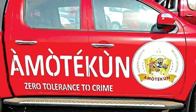 Amotekun arrests suspected armed robber in Osun