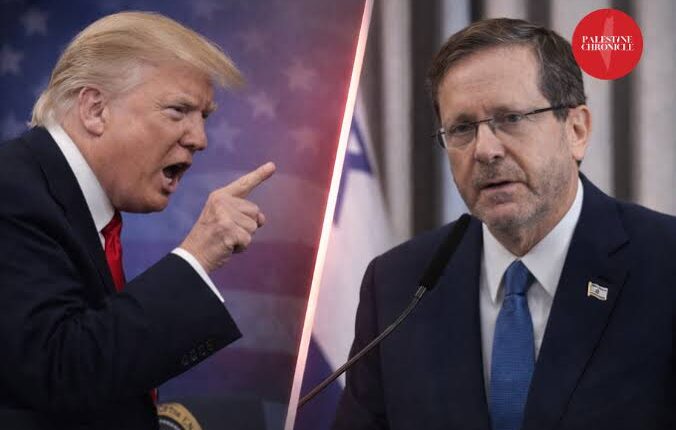 Trump Slams Herzog Over Netanyahu Pardon, Dodges Iran Oil Strike Question